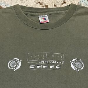 Vintage 1995 Everclear Sparkle and Fade Radio Shirt Size XL Alternative Rock
